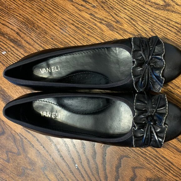 Vaneli Flat Black Ballet Flats-  size 11.5 NARROW - Picture 12 of 15